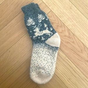 Christmas Wool socks size 7-8.5